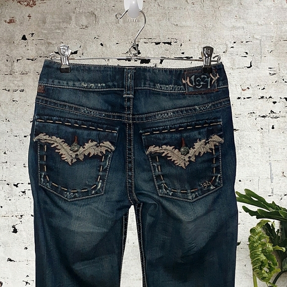 - 1921 Western Glove Works Bootcut Jeans - Picture 1 of 9